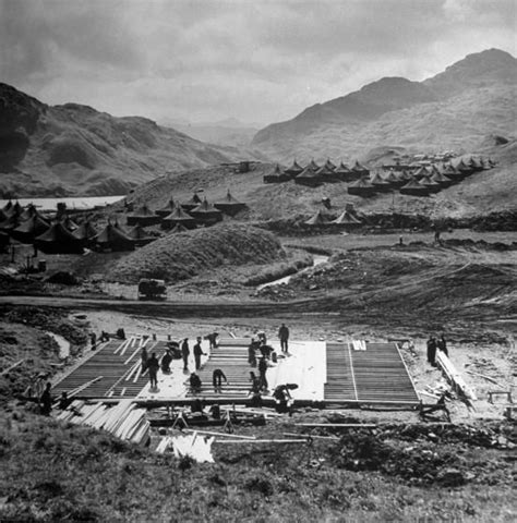 Seabee carpenters (of the U.S. Navy's Construction Battalion), Aleutian Campaign, Alaska, 1943 ...