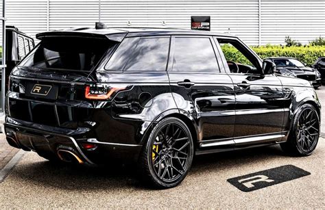 2022 Urban Range Rover SVR, Full Black Beauty on Custom Wheels | Range Rover Fans