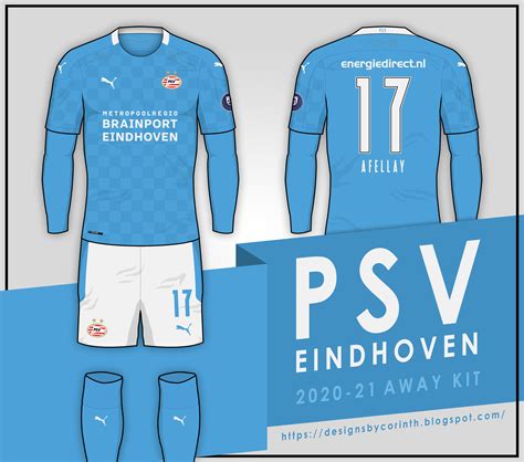 PSV Eindhoven | 2020-21 Away Kit Prediction