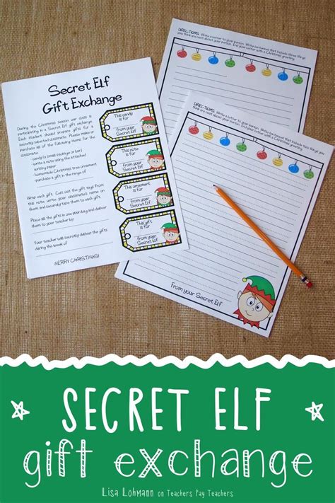 Forget Secret Santa. It's time for Secret Elf! Use these fun activities at Christmas time. This ...