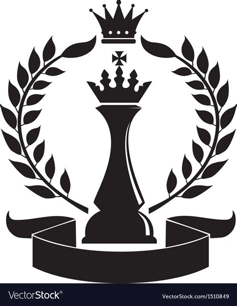 Chess king Royalty Free Vector Image - VectorStock