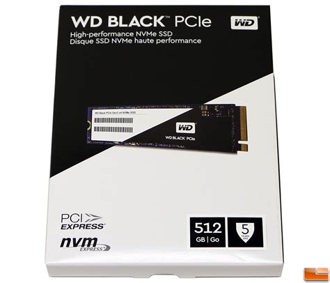 WD Black 512GB M.2 PCIe NVMe SSD Review - Legit Reviews