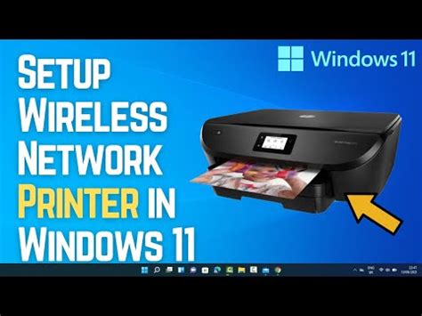 How to Setup Wireless Printer in Windows 11 - YouTube