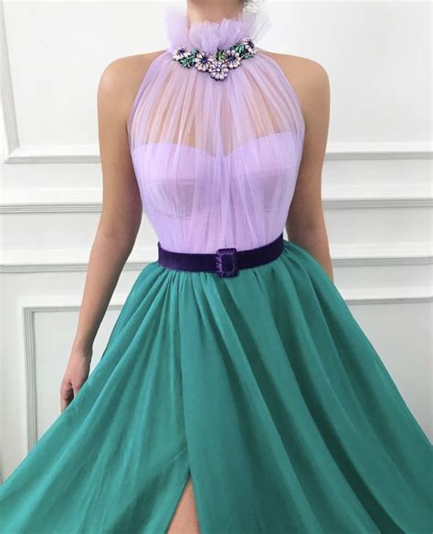 Details - Light purple and green color - Soft tulle and Silk fabric - Handmade embroidered ...