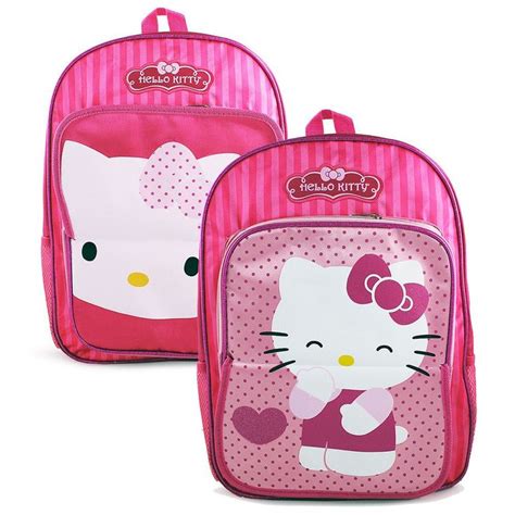 Hello Kitty Deluxe 'Lift the Flap' School Backpack | Hello kitty backpacks, Hello kitty school ...