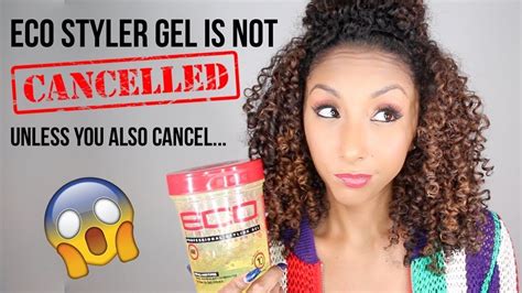 ECO STYLER GEL IS NOT CANCELLED! Unless you also cancel ...