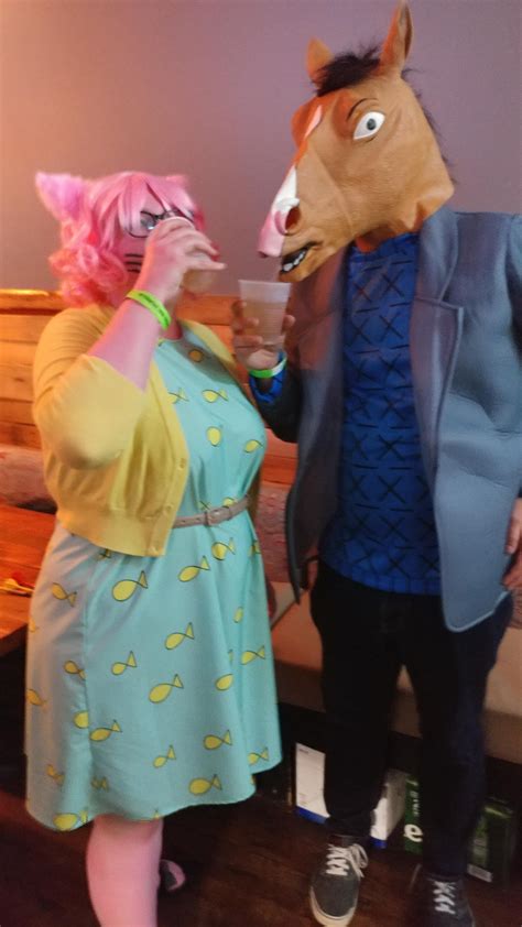 My bf and I were Bojack and Princess Caroline for an annual bar crawl ...