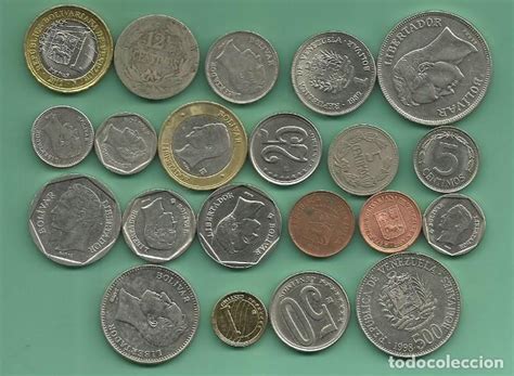 Venezuela: 21 monedas de 21 modelos diferentes - Vendido en Subasta ...