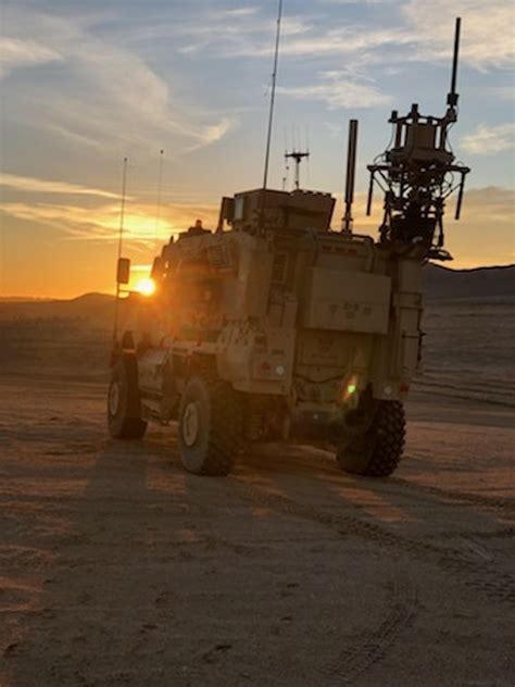 Newest electronic warfare vehicle tested at Fort Irwin | Article | The United States Army