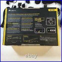 Corsair SF750 Black SF Series 750 Watt High Performance SFX Power ...