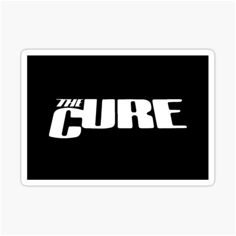 "Original Legend Logo The Cure Mask" Sticker for Sale by AlmatyDesign ...