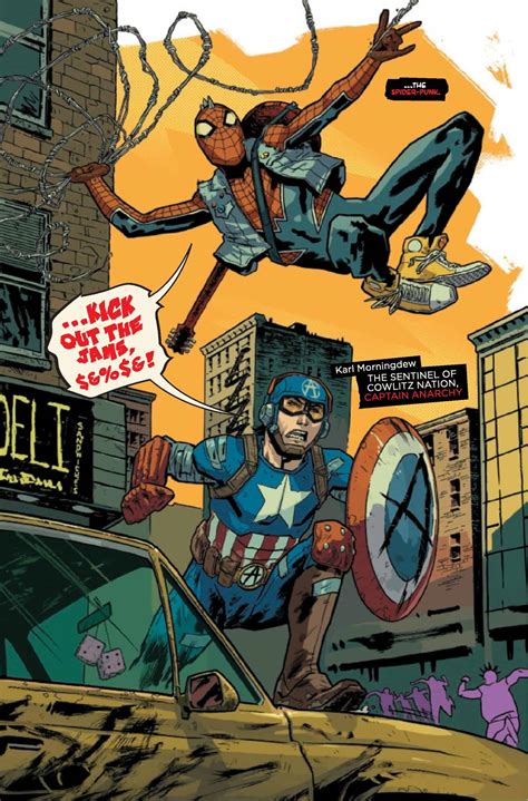 SNEAK PEEK: Preview of Marvel's SPIDER-PUNK #1 (On Sale 4/6!) - Comic Watch