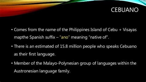 Phonology of cebuano (vowels)