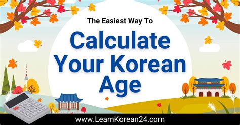 19+ Korean Age Calculator - JordannBonny