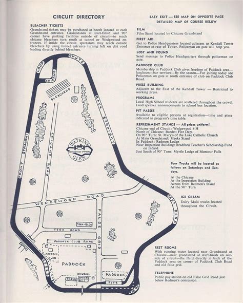 Watkins Glen Race Track Map - Maps For You