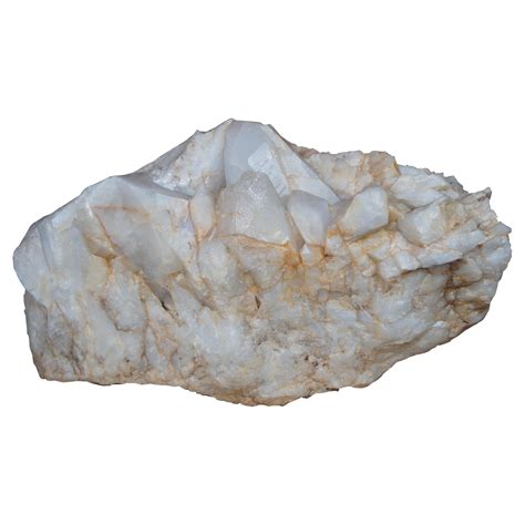 90lb Natural White Quartz Crystal Rock Stone Formation Healing Cluster For Sale at 1stDibs ...