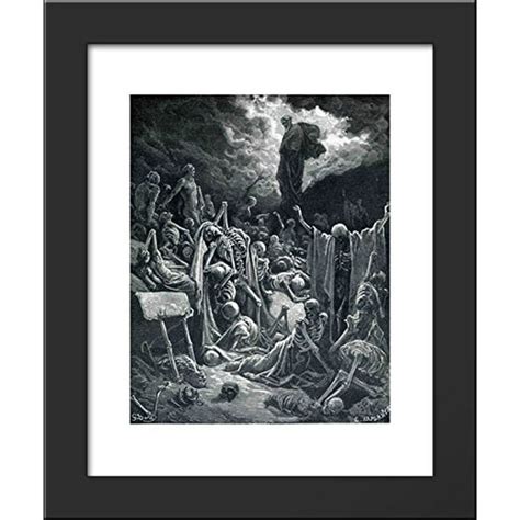 The Vision of the Valley of Dry Bones 20x24 Framed Art Print by Gustave ...