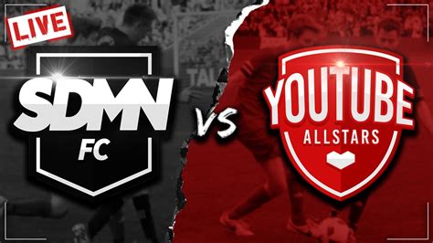 SIDEMEN FC VS YOUTUBE ALLSTARS LIVESTREAM - YouTube