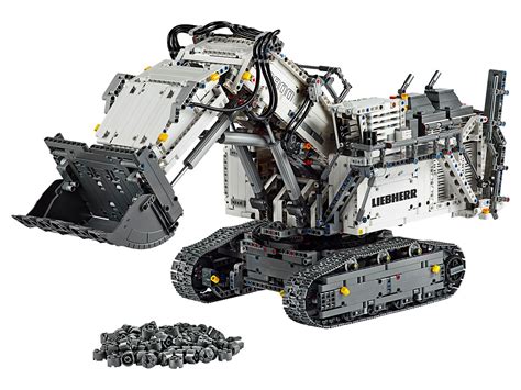 La pelleteuse Liebherr R 9800 42100 | Technic™ | Boutique LEGO® officielle FR