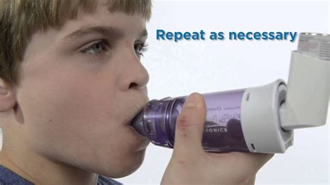 Using Inhaler with Spacer – Health Video Tips