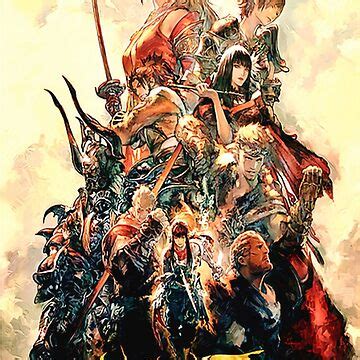 "ffxiv stormblood" Poster for Sale by kwenzzatls | Redbubble