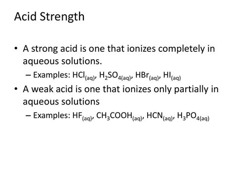 Chapter 14-1 (pt 2) Properties of Acids and Bases - ppt download