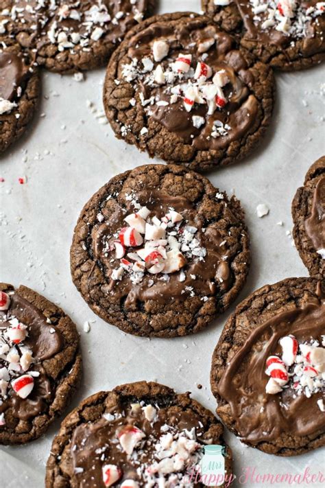 Chocolate Peppermint Cookies