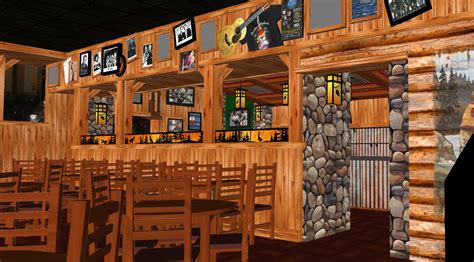 Bar and Grill Design | Lodge Style Bar Design | Conceptual… | Flickr