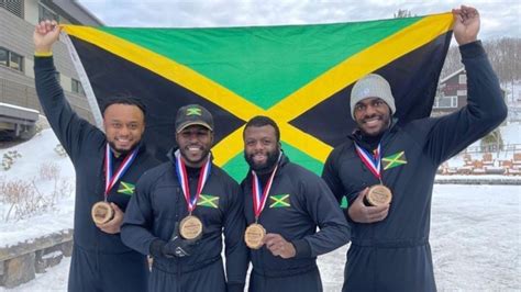 Jamaican bobsled team wins medal