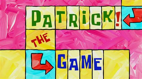 Patrick! The Game | Encyclopedia SpongeBobia | Fandom