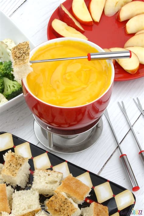 Cheddar Cheese Fondue - Quick and Easy Fondue Recipe