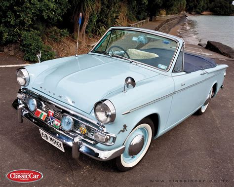 transpress nz: 1961 Hillman Minx 2-door convertible