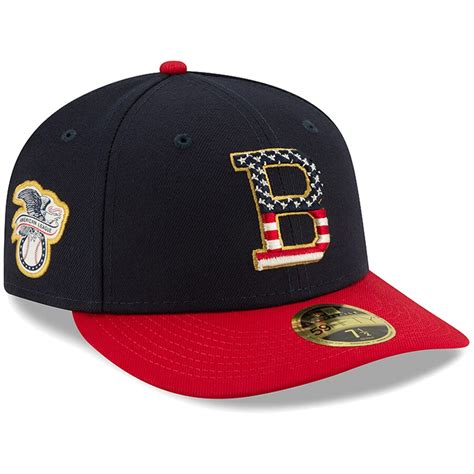 Men's Baltimore Orioles New Era Navy/Red Stars & Stripes 4th of July On-Field Low Profile ...