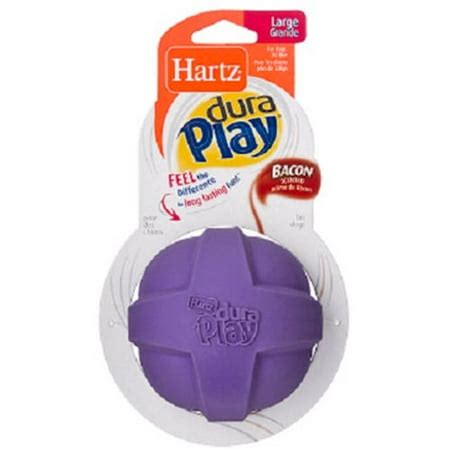 Hartz Dura Play Large Ball Dog Toy, 1 count, Color May Vary - Walmart.com