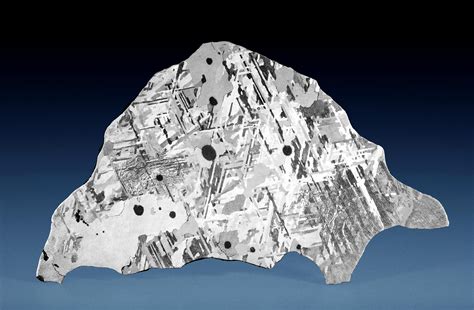 MOUNT DOOLING METEORITE SLICE — EXOTIC AUSTRALIAN IRON METEORITE WITH ...