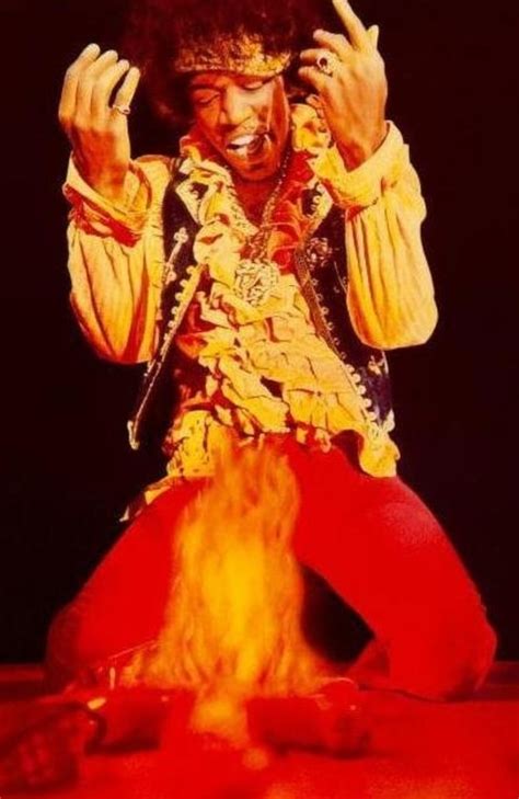 The night guitar legend Jimi Hendrix set fire to his career | The ...