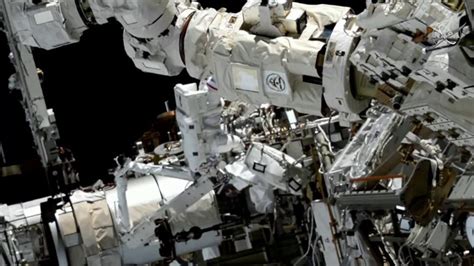 Watch astronauts complete the first spacewalk of the year | Fox Weather