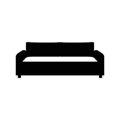 Sofa Silhouette Vector Art, Icons, and Graphics for Free Download