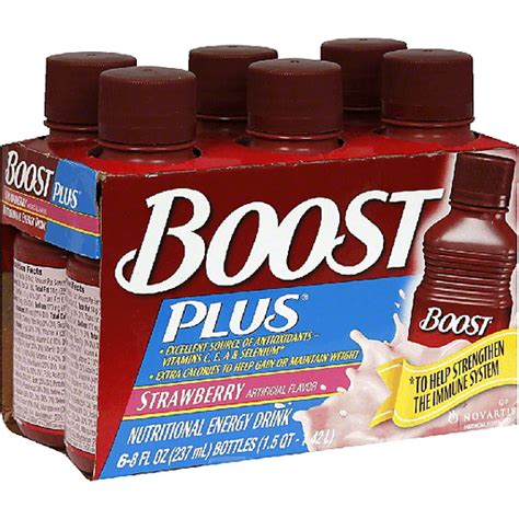 Boost Plus Nutritional Energy Drink, Strawberry | Stuffing | Foodtown