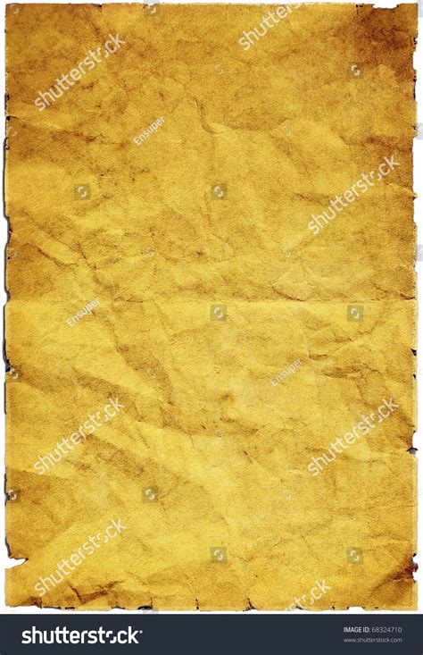 Old Yellow Paper Texture Stock Photo 68324710 : Shutterstock