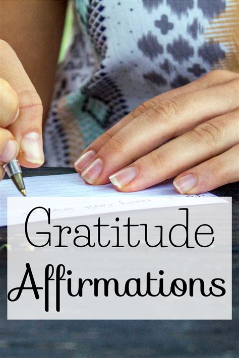 How to Change Your Life with Daily Gratitude Affirmations • The Littlest Way