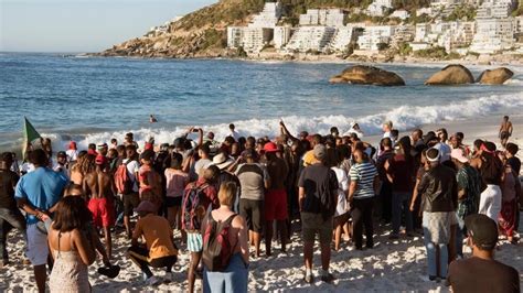 Race row in Cape Town after guard 'clears' black people from beach