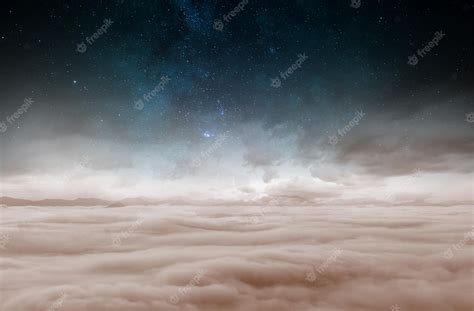 Premium Photo | Fog and cloud mountain landscape photo nature colorful landscape dusk cloud