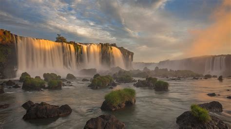 Niagara Falls, river, waterfall, Brazil, Iguazu Falls HD wallpaper | Wallpaper Flare