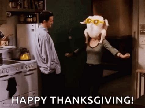 Friends Thanksgiving GIF - Friends Thanksgiving Turkey Head - Discover ...