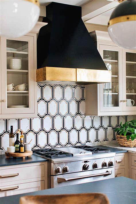 20++ White And Gold Tile Backsplash - PIMPHOMEE