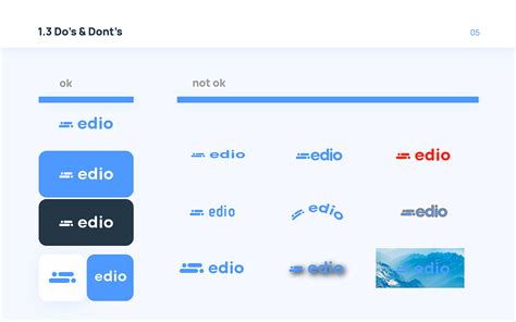 Edio Brand Guidlines on Behance