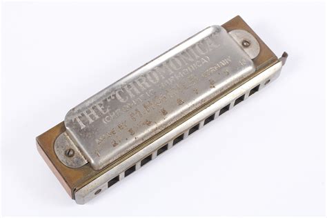 Lot - M. HOHNER Chromatic Harmonica made in Germany