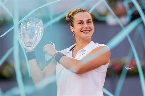 Aryna Sabalenka Shocks World Number One Ashleigh Barty to Win Madrid Open