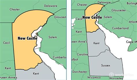 Map Of New Castle Delaware - Draw A Topographic Map